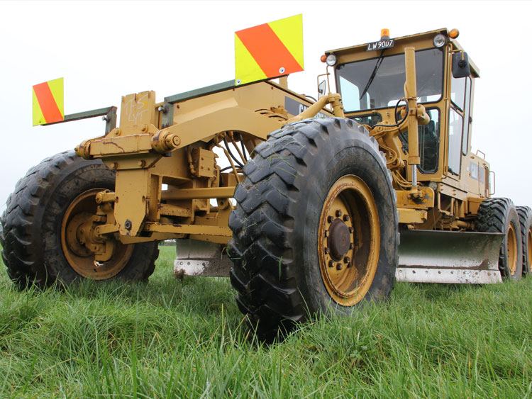 Grader Equipment at G & M Contracting & Drainage